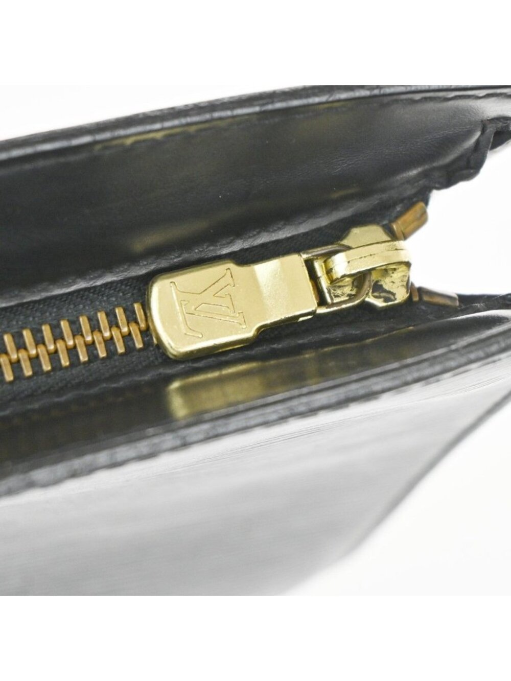 Louis Vuitton Pochette Homme Clutch Handbag Epi Black - Picture 8 of 15